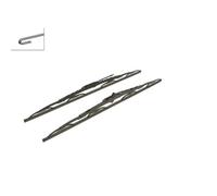 Bosch Super Plus Upgrade Windscreen Wiper Blade Pair Front 609 - 600 / 600mm
