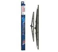 Bosch SuperPlus SP 22/16 S - Front Windscreen Wiper - Set of 2 Replacement Blades, Comes with Pre-assembled Quick-Clip Adapter - 2 Blades, 550mm/400m