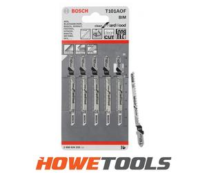 BOSCH T101AOF (pkt of 5) Clean for hardwood 83mm