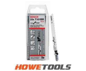 BOSCH T101BR (pkt of 25) Clean for wood 100mm