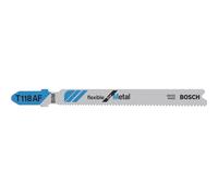 Bosch T118AF Jigsaw Blade pk 5 flexible for metal