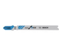 Bosch T118 B Metal Cutting Jigsaw Blades Pack of 5