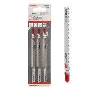 Bosch T302 H Clean for PVC Jigsaw Blades, Pack of 3