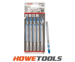BOSCH T321AF (pkt of 5) Speed for metal 132mm