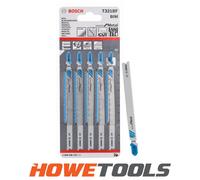 BOSCH T321BF (pkt of 5) Flexible for metal 132mm