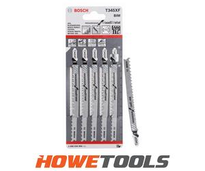 BOSCH T345XF (pkt of 5) Progressor wood & metal 132mm