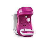 Bosch Tassimo Happy Multi-Drink Single Serve Coffee Maker, 1400 W, 0.7 L Única Pink/White