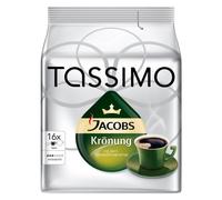 Bosch Tassimo Jacobs Kronung T-Disc Coffee Maker, Medium Roast, 16 Count, 104g per Disc, Espresso Machine Compatible
