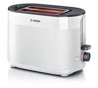 Bosch TAT2M121GB MyMoment 2 Slice Compact Toaster - White