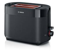 Bosch TAT2M123GB MyMoment 2 Slice Compact Toaster - Black