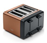 Bosch TAT4P449GB 4 Slice Toaster in Copper