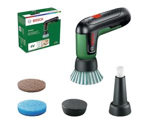 Bosch TAYDO (UniversalBrush 4V) Cordless Electric Brushes (Brush, Detailed Brush, pad Holder, Abrasive Heavy Duty pad, Microfibre Non-Scratch pad, Carton Box)