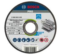Bosch Cutting Disc 115mm INOX Steel Safe for Angle Grinders 2608603254