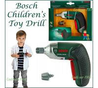 Bosch Toy Drill and Bit Set Bosch Ixolino Drill with Drill Bit 3 years + NEW