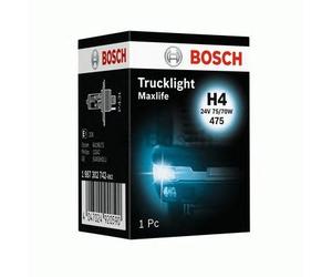 Bosch Truck/Lt Max 475 H4 24V 75/70W P43T 1987302742