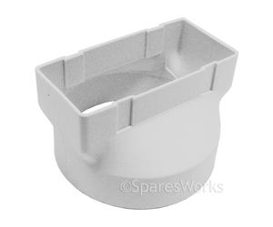 BOSCH Tumble Dryer Tube Pipe Vent Hose End Adaptor Stud Connector GENUINE