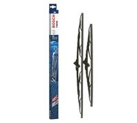 Bosch Twin 601 - Front Windscreen Wipers - Set of 2 Replacement Blades - Comes with Pre-assembled Quick-Clip Adapter - 2 Blades, 575mm/400mm