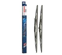 Bosch Twin 609 - Front Windscreen Wipers - Set of 2 Replacement Blades - Comes with Pre-assembled Quick-Clip Adapter - 2 Blades, 600mm/600mm