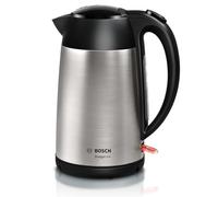 Bosch TWK3P420GB electric kettle 1.7 L 3000 W Black, Stainless steel