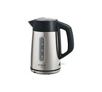 Bosch TWK4P440 electric kettle 1.7 L 2400 W Black, Stainless steel