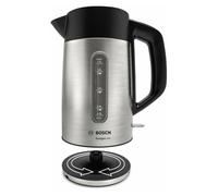 Bosch TWK4P440GB electric kettle 1.7 L 3000 W Black, Stainless steel