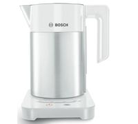 Bosch TWK7201GB electric kettle 1.7 L 3000 W Stainless steel, White