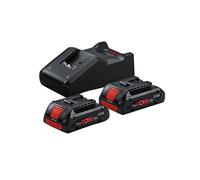 Bosch Two 18V 4.0Ah Batteries And Charger Starter Kit 18V ProCORE BSH600A01BA4