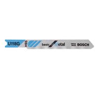 Bosch U118 G Metal Cutting Jigsaw Blades Pack of 3