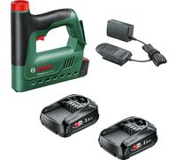 Bosch UNIVERSAL TACKER 18V-14 P4A 18v Cordless Nail Tacker and Stapler 2 x 1.5ah Li-ion Battery Charger No Case