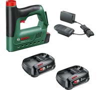 Bosch UNIVERSAL TACKER 18V-14 P4A 18v Cordless Nail Tacker and Stapler 2 x 2ah Li-ion Battery Charger No Case