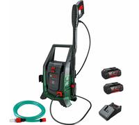 Bosch UNIVERSALAQUATAK 36V-100 36v Cordless Pressure Washer and Priming Kit 2 x 6ah Li-ion Battery Charger