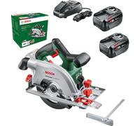Bosch UNIVERSALCIRC 18V-53 P4A 18v Cordless Circular Saw 160mm 2 x 4ah Li-ion Charger No Case