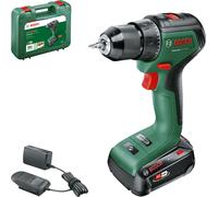 Bosch UNIVERSALDRILL 18V-60 P4A 18v Cordless Drill Driver 1 x 2ah Li-ion Battery Charger Case
