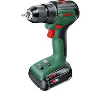 Bosch UniversalDrill 18V-60 (1x2.0Ah) + AL 18V-20 Cordless Driver Drill - Green, Green