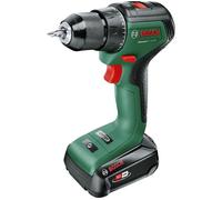 BOSCH UniversalDrill 18V-60 Cordless Drill Driver with 1 Battery, Green