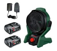 Bosch Universalfan 18V 18V-1000 Cordless Cooling Workshop Fan 2 X 2.0Ah Battery - Bosch Power For All