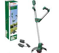 Bosch Cordless Grass Trimmer UniversalGrassCut 18V-26 (1x battery, 18 Volt System, cutting diameter: 26 cm, adjustable handles, in carton packaging)