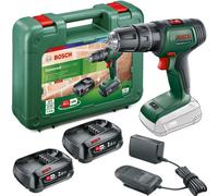 Bosch Universalimpact 18V Cordless Combi Hammer Drill Power For All - 2 X 2Ah Batteries 0.603.9D4.172