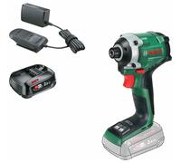 Bosch UNIVERSALIMPACTDRIVE 18V-210 18v P4A Cordless Brushless Impact Driver 1 x 2ah Li-ion Charger No Case