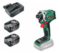 Bosch UNIVERSALIMPACTDRIVE 18V-210 18v P4A Cordless Brushless Impact Driver 2 x 4ah Li-ion Charger No Case