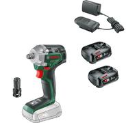 Bosch UNIVERSALIMPACTDRIVE 18V-350 P4A 18v Cordless Impact Wrench 2 x 2.5ah Li-ion Charger No Case