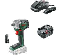 Bosch UNIVERSALIMPACTDRIVE 18V-350 P4A 18v Cordless Impact Wrench 1 x 4ah Li-ion Charger No Case
