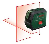 Bosch Cross line Laser UniversalLevel 2 (Laser Cross incl. Integrated Plumb Points for Precise Alignment and Easy Application Transfer, in Cardboard Box)