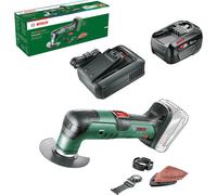 Bosch UNIVERSALMULTI 18V-32 P4A 18v Cordless Oscillating Multi Tool 1 x 4ah Li-ion Charger No Case