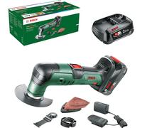 Bosch UNIVERSALMULTI 18V-32 P4A 18v Cordless Starlock Oscillating Multi Tool 2 x 2ah Li-ion Battery Charger No Case
