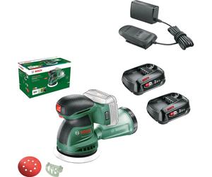 Bosch UNIVERSALORBIT 18V-20 P4A 18v Cordless Disc Sander 125mm 2 x 2.5ah Li-ion Charger No Case