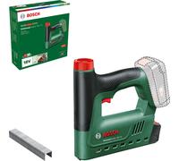 Bosch Cordless Stapler/Staple Gun UniversalTacker 18V-14 (Stapling in Soft and Hard Wood; for Staples and Nails; Bottom Fire; 18 Volt System; 1000 Fine Wire Staples; Without Battery)