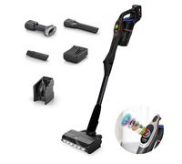 Bosch Unlimited 10 Powerful Cordless Stick Vacuum Cleaner, BCS1051GB, Black | 100 Min Runtime, 1 Battery, MicroClean Technology, LFT Display, Flex Tube, Dust Compression, 3 Accessories & Docking Station