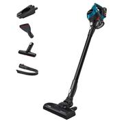 Bosch BCS612LGB Unlimited 6 Cordless Stick Vacuum Cleaner, Ultra Lightweight Design, Suitable for All Floor Types, 2 x Interchangeable 18V Batteries, 60 Minutes Run Time, Laguna Blue