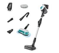 Bosch Unlimited 7 Aqua 2 in 1 Cordless Vacuum Cleaner, BCS71HYGGB, White | 40 Minutes Runtime, 1 x Battery, Vacuum & Mop head,Flex Tube, For Carpets & Hard Floors, 4 Accessories & Docking Station